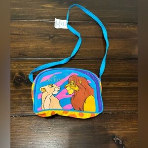 Vintage 90s the lion kings Disney purse